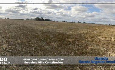 Oportunidad - 12 hectareas listas para Lotear en Empalme Villa Constitucion