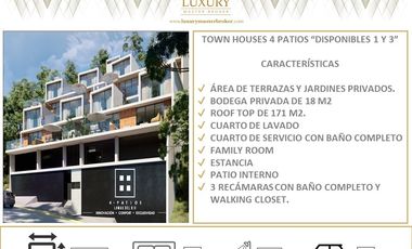 CASA EN CONDOMINIO 4 PATIOS, LOMAS DEL RÍO Naucalpan