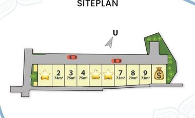 Townhouse Rumah Syariah 2 lantai Tengah Kota Bogor Gratis Rooftop Tanpa BI Checking