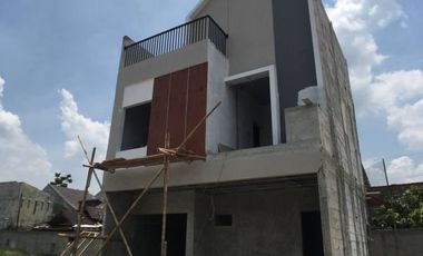 Townhouse Rumah Syariah 2 lantai Tengah Kota Bogor Gratis Rooftop Tanpa BI Checking