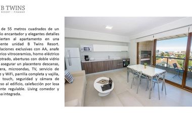 Departamento en venta de 1 dormitorio en Pinamar Chico