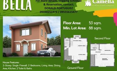 3 Bedroom for Sale in Binangonan Rizal in Camella Meadows, for inquiries pls contact Donald