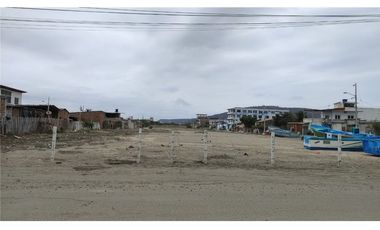 terreno de venta  frente al mar en Crucita Manabí