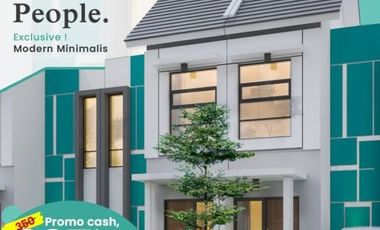 Rumah 2 Lantai Murah dengan Garansi 10 th di Mojosari