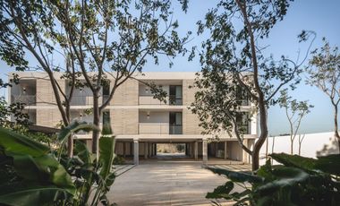 Departamento con balcón y dos recámaras en Temozón - ENTREGA INMEDIATA