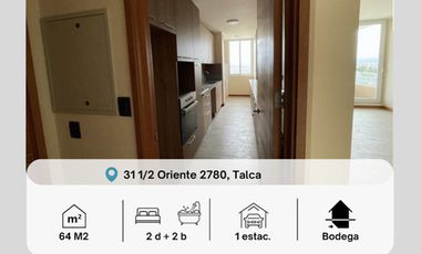 DEPARTAMENTO EN VENTA EN ALTOS DEL COUNTRY, TALCA