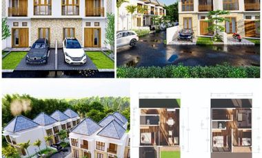 Dijual Rumah 2 Lt Mulai 60/52 STRATEGIS Include Pajak +Taman Hrg Mulai 700 Jtan di Jl. Gatot Subroto, Dauh Puri Kaja