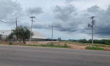 VENTA TERRENO INDUSTRIAL 12,763 M2 CERCA AEROPUERTO HERMOSILLO