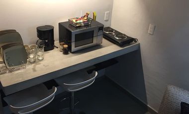 RENTA De Departamento tipo LOFT  Amueblado Para Dos Centro Guadalajara