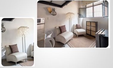 RENTA De Departamento tipo LOFT  Amueblado Para Dos Centro Guadalajara