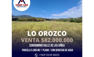 CASABLANCA / LO OROZCO / VALLE DE LAS VIÑAS / PARCELA 5.000 M2