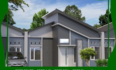 Rumah Dijual di Malang 2KT Tipe 25/107 Free Biaya