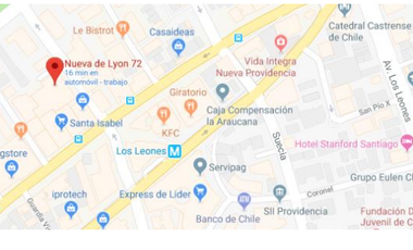 Oficina en Arriendo en Avenida Providencia y Andrés Bello