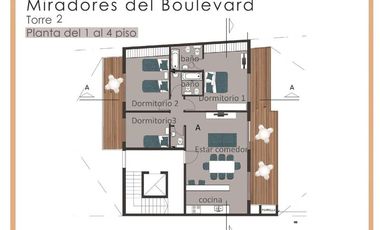 Lencke Vende - Excelente departamento 3 dormitorios c/cochera, como a estrenar