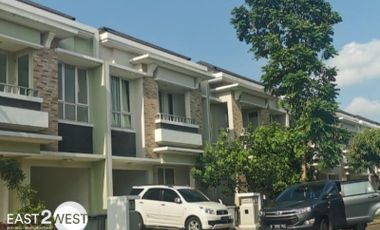 Dijual/Disewakan Rumah Cluster Edison Timur 7 Gading Serpong Tangerang Banten Lokasi Strategis Murah