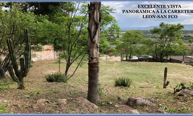 EXCELENTE TERRENO CAMPESTRE , SAN FRANCISCO DEL RINCON, LEÓN,GTO