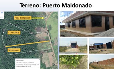 Descubre un Edén Agrícola: Terreno de 57 Hectáreas en Puerto Maldonado