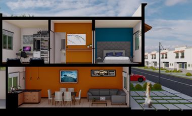 PREVENTAS!!! EXCELENTES CASAS EN VENTA GERONA , EN FRACC. LAS PALOMAS , CHALMA