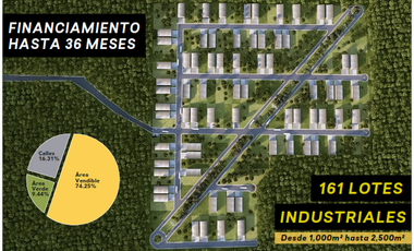 Terreno industrial en venta  Mérida Yucatán, Ascende Umán