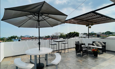 Casa en venta en Jiutepec en condominio con roof garden