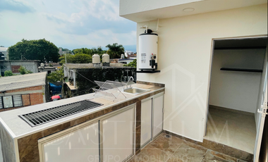 Casa en venta en Jiutepec en condominio con roof garden