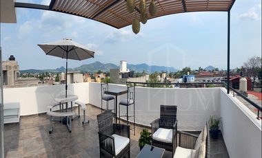 Casa en venta en Jiutepec en condominio con roof garden