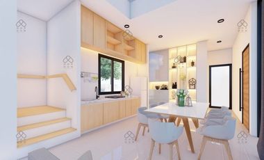 New two-story villa with a clean look and modern design you might find in Europe awaits you in Chiang Mai