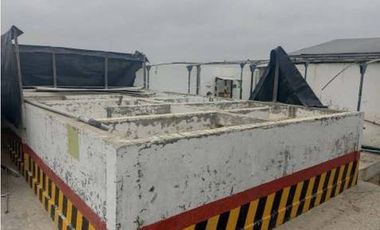 VENTA TERRENO  CON INFRAESTRUCTURA DE LABORATORIO DE LARVAS MAR BRAVO (CMC)