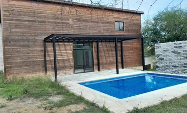 CABAÑA EN VENTA FRACCIONAMIENTO VALLE VENADO EN MONTEMORELOS, N.L.