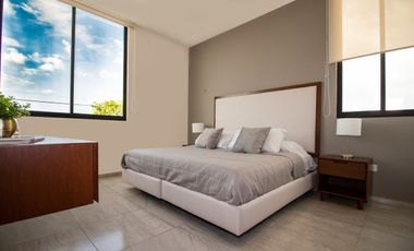 Casa en Privada Estela Nativa en Conkal, mod 110
