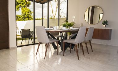Casa en Privada Estela Nativa en Conkal, mod 110