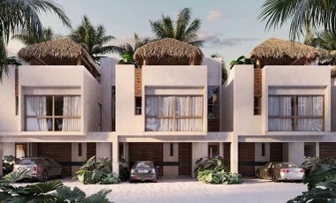 En venta Villas de 3 recámaras en zona de playa San Benito Yucatán