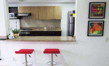 PR13862 APARTAMENTO AMOBLADO EN RENTA SECTOR CIUDAD DEL RIO