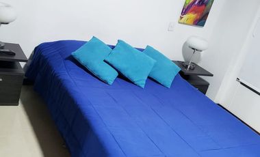 PR13862 APARTAMENTO AMOBLADO EN RENTA SECTOR CIUDAD DEL RIO
