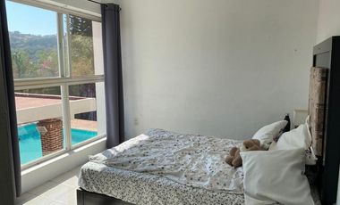 LAS CAÑADAS  CASA AMUEBLADA CON ALBERCA Y TERRAZA A 5 MIN DEL COLEGIO ALEMAN