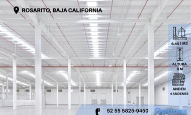 Espacio industrial en renta en Baja California