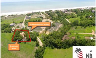 Terreno en venta  a 2 cuadras de la playa, Pto. Esc. Oax.