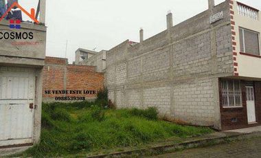 Venta terreno en Otavalo ciudadela Ángel Escobar, 120 m2