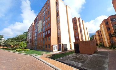 apartamento en arriendo en conjunto residencial santa cruz piso 8. Cod A13233