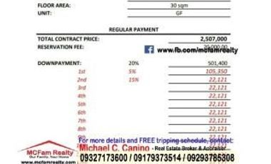 Camella Condo Homes COHO - The Meridian in Bacoor Cavite
