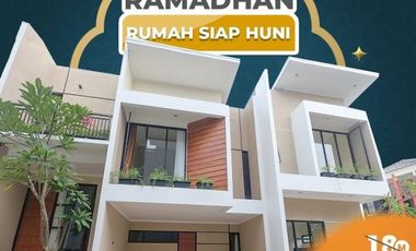 Rumah 4 Lantai Split Level Promo Ramadhan 1,6M di Condet, Jakarta Timur