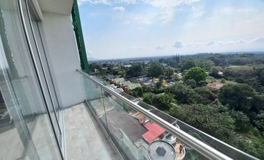 apartamento en arriendo en conjunto residencial bosque sereno piso 12. Cod A13589