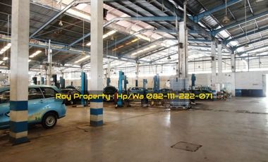 DISEWAKAN Gudang dan Tanah 7800 m2 di Raya Narogong Bekasi