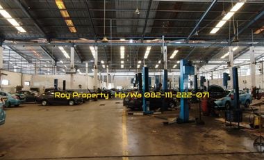 DISEWAKAN Gudang dan Tanah 7800 m2 di Raya Narogong Bekasi