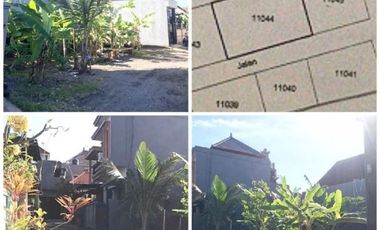 Dijual tanah di Batubulan, Gianyar, dekat Kertalangu Denpasar. Lokasi strategis dan lingkungan perumahan nyaman.