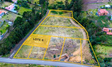 Terreno de venta en Zumbahuayco – código:20080