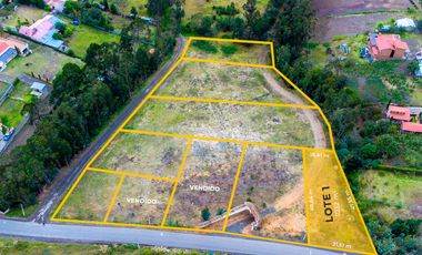 Terreno de venta en Zumbahuayco – código:20080