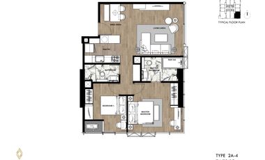 Siamese Exclusive Queens - 2BR Type - 2A