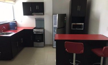 Rento Moderno Departamento Amueblado En Cd Deportiva