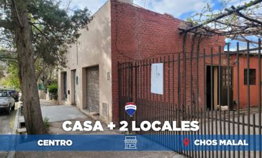 VENTA CASA + DOS LOCALES EN CHOS MALAL NEUQUEN